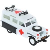 Stavebnica Monti system 35 UNPROFOR Ambulancie Land Rover mierka 1:35 Stavebnica Monti system 35 UNPROFOR Ambulancie Land Rover mierka 1:35