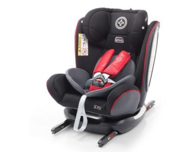More Werdu 0123 Isofix obojstranný 0-36 kg Bl. Red Grey