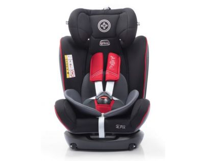 More Werdu 0123 Isofix obojstranný 0-36 kg Bl. Red Grey