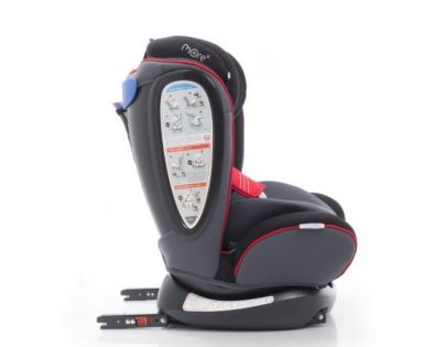 More Werdu 0123 Isofix obojstranný 0-36 kg Bl. Red Grey