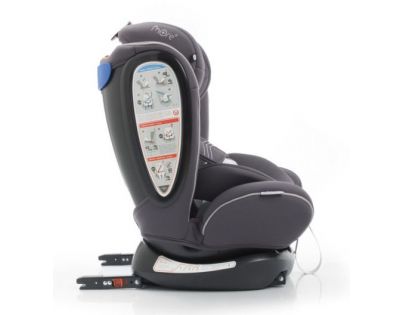 More Werdu 0123 Isofix obojstranný 0-36 kg Grey