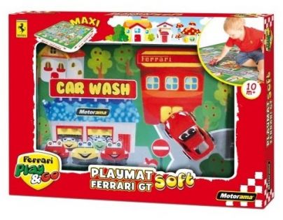 Motorama Ferrari Play&Go Autíčko s podložkou
