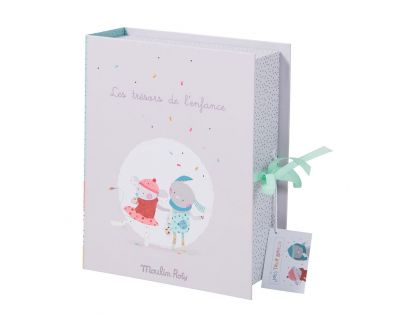 Moulin Roty Krabička na poklady Deník miminka