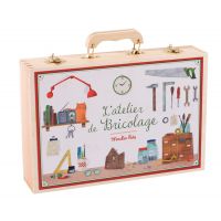 Moulin Roty Velká sada opravdového nářadí v kufříku Moulin Roty Velká sada opravdového nářadí v kufříku