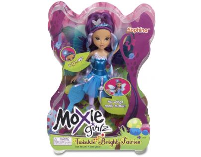 Moxie Girlz Třpytivá víla s křídly - Sophina