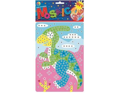 Mozaika dinosaury 23x16cm obrázok 4.