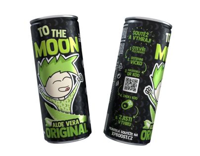 Mr. Moon ovocný nealkoholický nápoj s Aloe Vera - 0,25 ml