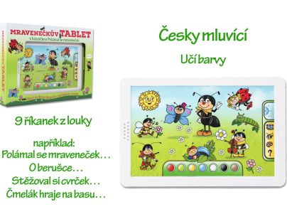 Mravenečkův tablet - Poškodený obal