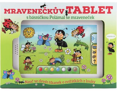 Mravenečkův tablet - Poškodený obal