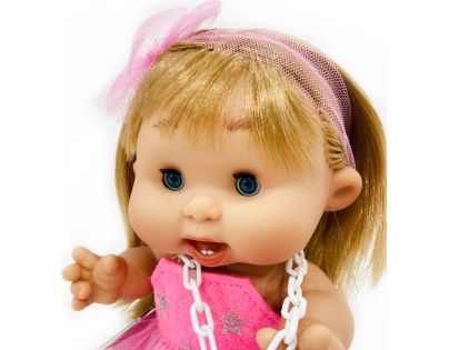 Nines Pepotes Žmurkajúci Plaváčik 26 cm s vláskami 31804