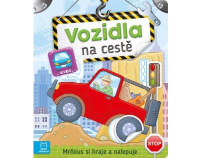 Drobček sa hrá a nalepuje. Vozidlá na ceste