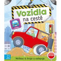 Drobček sa hrá a nalepuje. Vozidlá na ceste