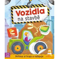Drobček sa hrá a nalepuje. Vozidlá na stavbe