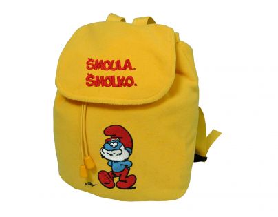 MÚ Brno Batůžek Taťka Šmoula žlutý