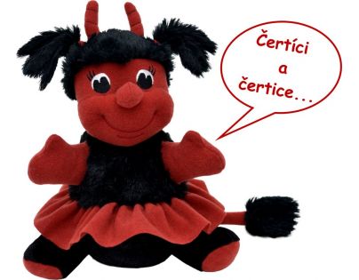Moravská Ústředna Brno Čertica Berta 23cm rozprávajúca CZ