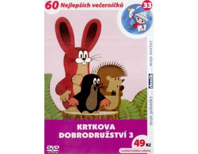 MÚ Brno Dvd Krtkova dobrodružství 3