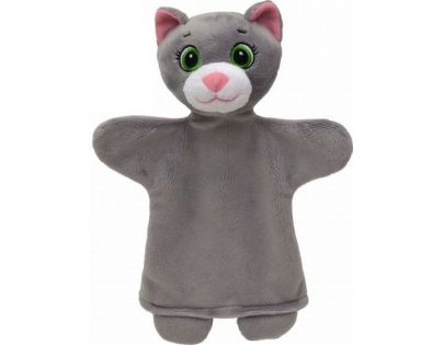 MÚ Brno Mačka 26 cm zvukový maňuška