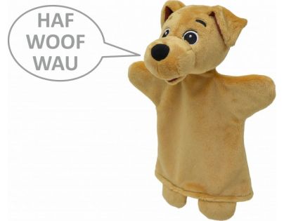 MÚ Brno Pes 26 cm zvukový maňuška