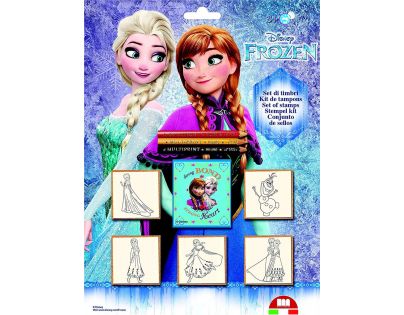 Multiprint Ledové království razítka 5ks