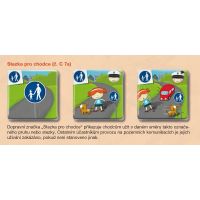 Multitrio Dopravné značky súbor detských vzdelávacích hier 4