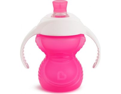 Munchkin Click Lock hrnček s uškami a náustkom 237 ml ružový