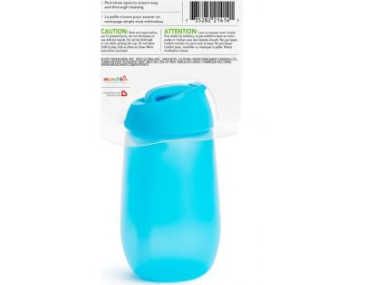 Munchkin Hrnček so slamkou Simple Clean 296 ml modrý