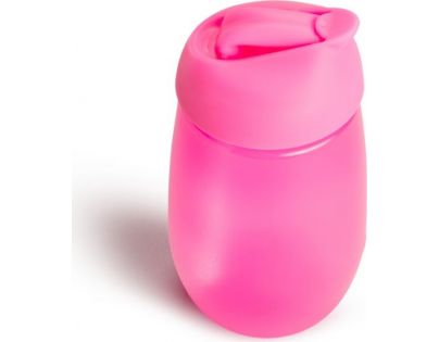 Munchkin Hrnček so slamkou Simple Clean 296 ml ružový