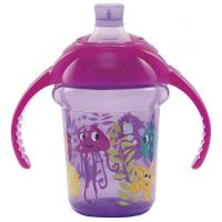 Munchkin Click Lock netečúci obrázkový hrnček s uškami 237 ml - ružový Munchkin Click Lock netečúci obrázkový hrnček s uškami 237 ml - ružový
