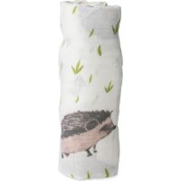 Mušelínová zavinovacia plienka Deluxe 120x120cm Hedgehog Mušelínová zavinovacia plienka Deluxe 120x120cm Hedgehog