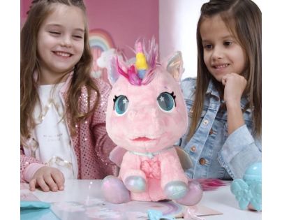My Baby Unicorn Môj interaktívny jednorožec - Poškodený obal - tmavo ružový