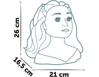 Smoby MY Beauty Česacia hlava Blond