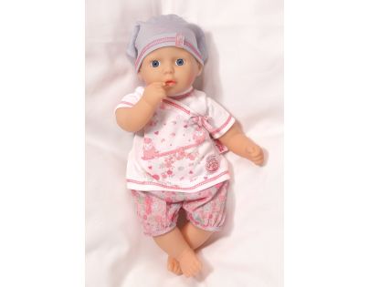 My First Baby Annabell Oblečení na doma - Bílá s kytičkami