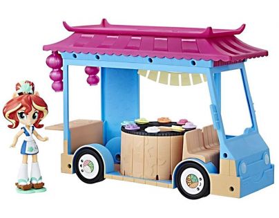 My Little Pony Eg Minis Sunset Shimmer Sushi Truck