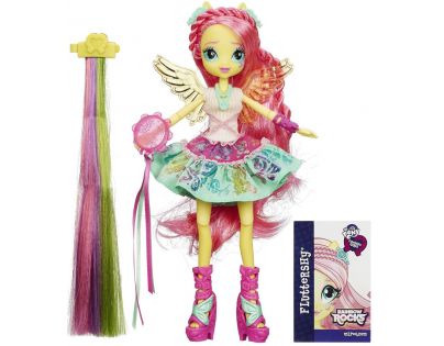 My Little Pony Equestria Girls Panenka s vlasovými dopňky - Fluttershy