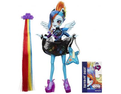 My Little Pony Equestria Girls Panenka s vlasovými dopňky - Rainbow Dash