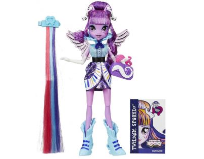 My Little Pony Equestria Girls Panenka s vlasovými dopňky - Twilight Sparkle
