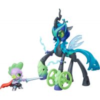 My Little Pony Guardians of harmony 2 poníci Queen Chrysalis vs Spike the Dragon 2