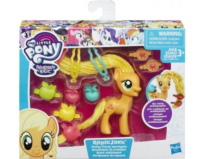 My Little Pony Poník s kaderníckymi doplnkami Applejack