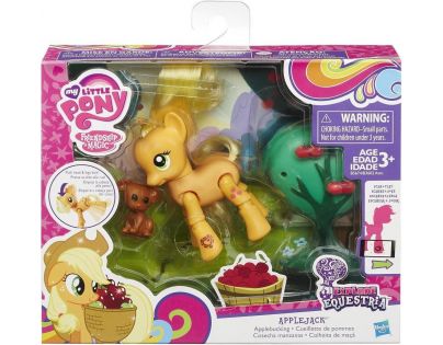 My Little Pony Poník s kamarádem a doplňky - AppleJack