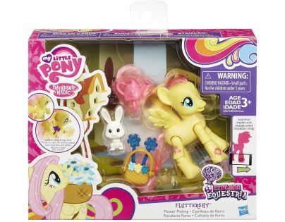 My Little Pony Poník s kamarádem a doplňky - Fluttershy