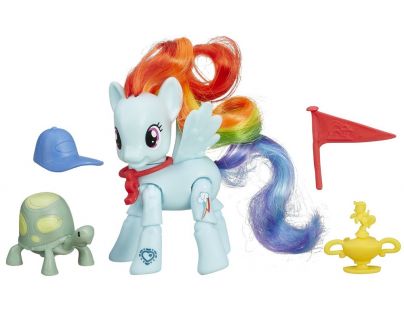 My Little Pony Poník s kamarádem a doplňky - Rainbow Dash