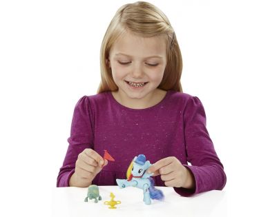 My Little Pony Poník s kamarádem a doplňky - Rainbow Dash