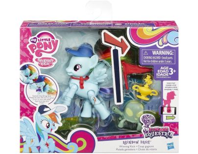My Little Pony Poník s kamarádem a doplňky - Rainbow Dash