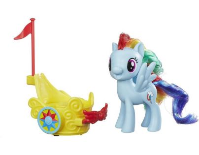 My Little Pony Poník s vozíkem Rainbow Dash