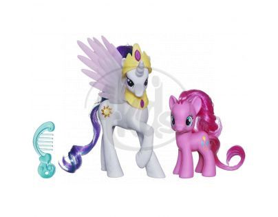 My Little Pony Princezna s kamarádkou a doplňky - Luna a Rarity