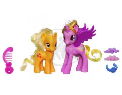 My Little Pony Princezna s kamarádkou a doplňky - Luna a Rarity