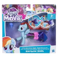 My Little Pony Premieňajúci sa poník 7,5 cm s doplnkami Rainbow Dash 2