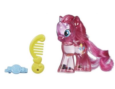 My Little Pony Průhledný poník s třpytkami a doplňkem - Pinkie Pie
