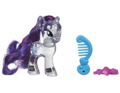My Little Pony Průhledný poník s třpytkami a doplňkem - Rarity