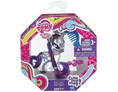 My Little Pony Průhledný poník s třpytkami a doplňkem - Rarity